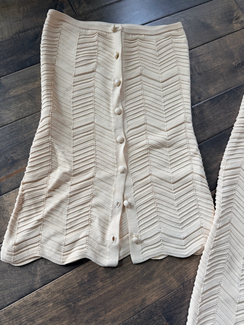 DEVON WINDSOR Timmy Pant Cream Tiffany Top set Small - Picture 4 of 4